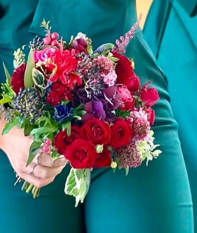 Wedding posy style bouquet