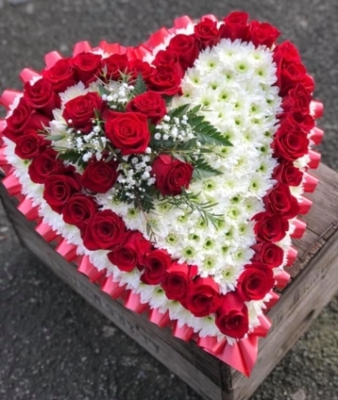 Heart wreath